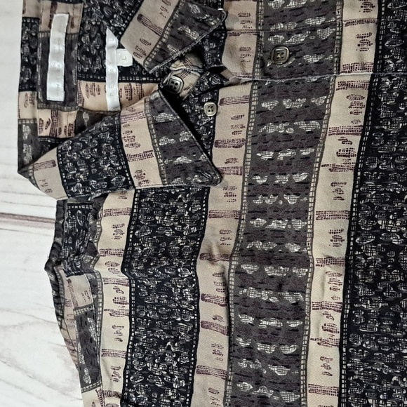 Perry Ellis Mens Large Button Up Long Sleeve Shirt - Picture 1 of 16